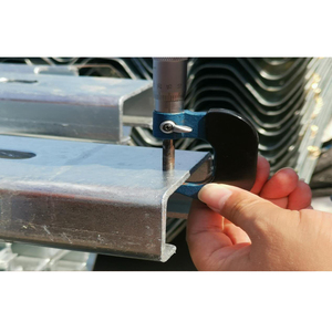 Mạ kẽm đường cao tốc hộ Lan Tôn sóng Kích thước Q235 kim loại chùm An toàn Đường Bộ rào cản Phụ Kiện Giá Nhà cung cấp Trung Quốc - Product Image 3