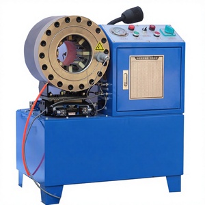 Automatic Manual High-Pressure Hydraulic Pump <strong>Hose</strong> Crimping <strong>Machine</strong> 220V Cable Press <strong>Hose</strong> Fitting Crimper P32 Wire Rope Tube - Product Image 1
