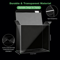 Boîte d'emballage en plastique PET transparente haute qualité, taille personnalisée, 0,5 mm, protection ETB, recyclable, vente chaude
