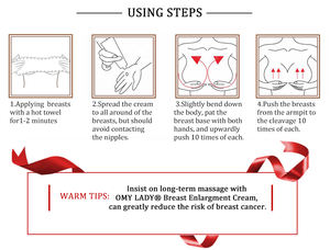 OMY bayan göğüs bakım kremi meme büyütme OEM/özel etiketleme - Product Image 6