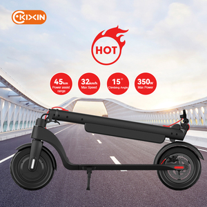 EU USA Kho Giá thấp dành cho người lớn scuter điện hai bánh xe scooter HX 201-500W 350 W 30-45km 300lbs 32 km/h unisex X8 Escooter - Product Image 1
