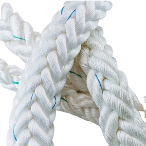 Cuerda de amarre marina trenzada de 12/8 cabos de nailon y poliéster, 10-160 mm, para embarcaciones, con cuerda UHMW-PE y bisagra de HDPE - Product Image 2