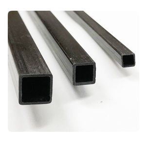 Tubo rectangular de fibra de carbono Tubo cuadrado pultruido con centro hueco - Product Image 5