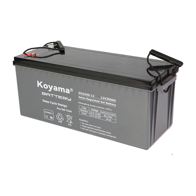 OEM Factory Supply NPG200-12 Solar Gel Storage Battery 12V 200AH VRLA Solar Rechargeable Lead Acid Battery