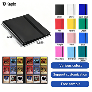 Carpeta para Tarjetas Coleccionables sin Ácido con 360 Bolsillos y Correa, Carpeta de 9 Bolsillos para Tarjetas TCG y Deportivas, Segura para Archivo, sin PVC - Product Image 3