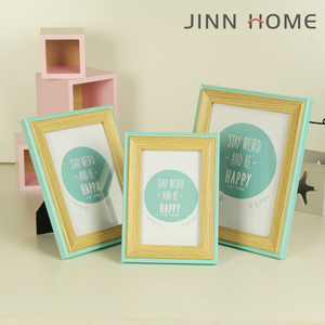 <span class=keywords><strong>Cadre</strong></span> <span class=keywords><strong>photo</strong></span> moderne fait à la main 5x7 ensemble de couleurs mélangées affichage de table en <span class=keywords><strong>bois</strong></span> pour la décoration de la maison logo personnalisable <span class=keywords><strong>bois</strong></span> naturel - Product Image 3