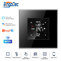 Thermostat intelligent Wifi Bingoelec, contrôleur de température pour chauffage au sol électrique, chauffe-eau, cuisinière à gaz