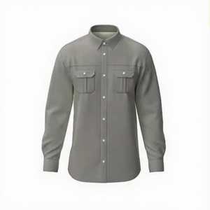 เสื้อตกปลาแขนยาวป้องกันแสงแดดแบบกำหนดเอง เสื้อผ้าตกปลาเดินป่ากลางแจ้ง แห้งเร็ว ติดกระดุม - Product Image 3