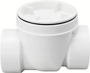 Vanne <span class=keywords><strong>anti</strong></span>-<span class=keywords><strong>retour</strong></span> d'égout en PVC de 4 pouces pour systèmes de drainage - Product Image 1