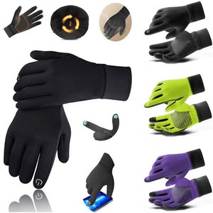 Gants fins pour enfants personnalisés avec logo, imperméables, coupe-vent et chauds pour le cyclisme et le ski - Product Image 1