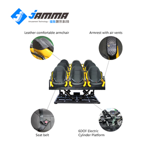 Trong nhà 5D 7D 9D kim loại điện ảnh mô phỏng thiết bị cho phim hoạt hình cho công viên giải trí - Product Image 4