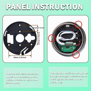 Caja Fuerte Electrónica Digital Inteligente con Bloqueo de Seguridad, Desbloqueo por Contraseña para Caja Fuerte para Armas/Caja Fuerte/Bóveda, Función Antirrobo, Alta Seguridad - Product Image 3