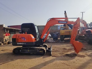 Excavatrice Doosan 60-7 d'occasion, bien entretenue, faible nombre d'heures, pour la construction - Product Image 4