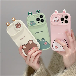 <span class=keywords><strong>เคส</strong></span>โทรศัพท์<span class=keywords><strong>กัน</strong></span><span class=keywords><strong>กระแทก</strong></span> ลายการ์ตูนสัตว์น่ารัก หมี กบ ตลก สำหรับ <span class=keywords><strong>iPhone</strong></span> 16 15 14 13 12 11 Pro Max <span class=keywords><strong>Plus</strong></span> XS Max XR ฝาหลังนิ่ม - Product Image 1