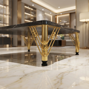 <span class=keywords><strong>Pieds</strong></span> <span class=keywords><strong>de</strong></span> meubles en métal doré réglables BEISITE, robustes, pour canapé, armoire, <span class=keywords><strong>table</strong></span>, design personnalisé, vente en gros - Product Image 5