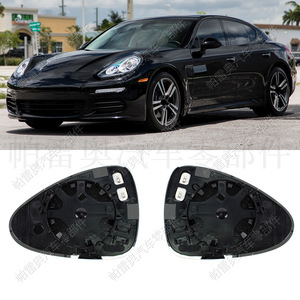 Cristal de Espejo Retrovisor para Porsche Panamera 2010-2016, Lado Izquierdo y Derecho, Repuesto de ABS, Nuevo - Product Image 1