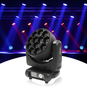 Projecteur de lumière à faisceau araignée led 12x40w rgbw 4 en 1, éclairage de scène à tête mobile et zoom pixel pour le meilleur <span class=keywords><strong>prix</strong></span> - Product Image 4