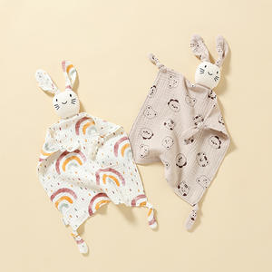 All'ingrosso asciugamani rilassanti in puro cotone che mordono il compagno di sonno per bambini regali di peluche - Product Image 2