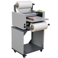 Machine à plastifier automatique grand rouleau en acier vitesse réglable automatique chaud froid haute vitesse A3 machines à plastifier L380