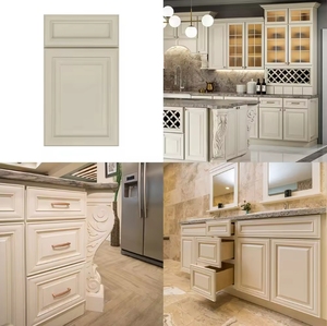 Panneau de porte d'armoire de cuisine en laque d'armoire de cuisine moderne pour armoire de garde-manger de cuisine - Product Image 2