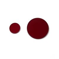Rehoboth HB630 Kaca Filter Merah Filter Optik Berwarna Penyaring Cahaya Merah Gelombang Panjang 630nm Transmisi 90%