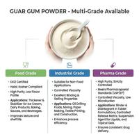 Poudre de Gomme Guar pour Acheteurs en Gros – Hydratation Rapide, Qualité Cosmétique Industrielle, Utilisation dans la Forage Pétrolier