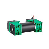 PENGPU GL6BL-2 Pompe à vide mini à double tête à diaphragme EPDM, moteur à courant continu 12V 24V, très vendue pour usage automobile