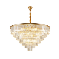 Lampe LED suspendue en cristal pour décoration de maison, salon, chambre à coucher, Villa, hall, lustre branche d'arbre, dernier Design, Style américain, élégant