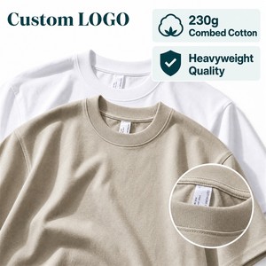 Camiseta de Hombre con Logotipo Personalizado, 230g, Algodón Peinado 100%, Cuello Redondo, Premium, Básica, Venta al Por Mayor - Product Image 1