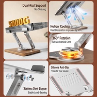 Support de tablette pliable à 360 degrés °   Support rotatif réglable pour tablette iPad, pour iPad Pro/Air de grande taille, support pivotant pour la maison et le bureau