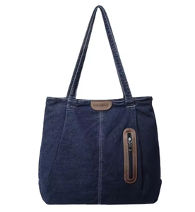 Sac à main unisexe Cowboy, poche en jean, sac à bandoulière en toile vintage, sac à main simple, sac bandoulière saisonnier - Product Image 6