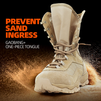 Chaussures de randonnée dans le désert, bottes tactiques à tige haute, légères, respirantes, style unisexe pour couple