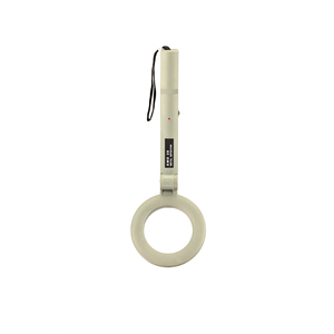 Petit détecteur de métaux pliable portatif, détecteur de sécurité circulaire, alimentation DC12V, alarme lumineuse/sonore EMD28 - Product Image 1