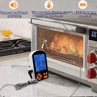 CH-201 Schnelllesendes Küchen-Lebensmittel-Kochthermometer BBQ Pizza Ofen Mit Außentemperatursensor Cookperfect Fleischthermometer