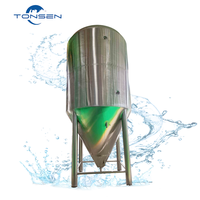 Réservoir de stockage de bière en acier inoxydable de haute qualité de 5000 L, réservoir sous pression à longue durée de vie