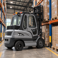 Elektrischer Gabelstapler 1 Tonne AC-Motor Mini Kleiner Fabrikstapler mit Geräuscharmem Emissionsfreiem Antriebssystem