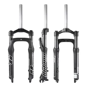 BOLANY 20 26 Inch Snow Beach Bike Spring Mechanical Front Fork 4.0 Fat Tire 135MM Bicycle Front Fork