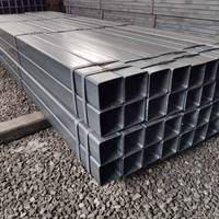 Tuyaux carrés/rectangulaires en acier au carbone de 40 mm*40 mm, 40 mm*60 mm, longueur 6 m/12 m, tuyaux en acier au carbone soudés pour rampe d'escalier