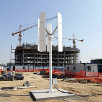 Herstellerpreis CE ISO RoHS 12V 1000W Maßgeschneiderte Vertikale Windturbine mit Anlaufgeschwindigkeit für Regiester mit Niedrigem Windgeschwindigkeitsniveau