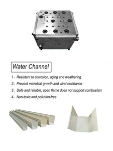 PVC mưa máng xối khuôn mẫu cho mái hiên tốc độ cao đùn dụng cụ nhà máy trực tiếp PVC nhựa hồ sơ khuôn - Product Image 4