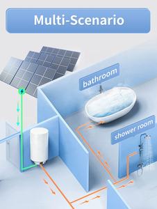 Scaldabagno Elettrico Solare Intelligente 80L Grande Capacità, Risparmio Energetico, Durevole, per Uso Commerciale, Alberghiero e Domestico, Facile da Usare - Product Image 4