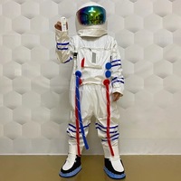 Combinaison spatiale à LED pour la remise des diplômes Interactive Glow-In-The-Dark Dance Performance Wear Luminous Festival and Party Hotel Props