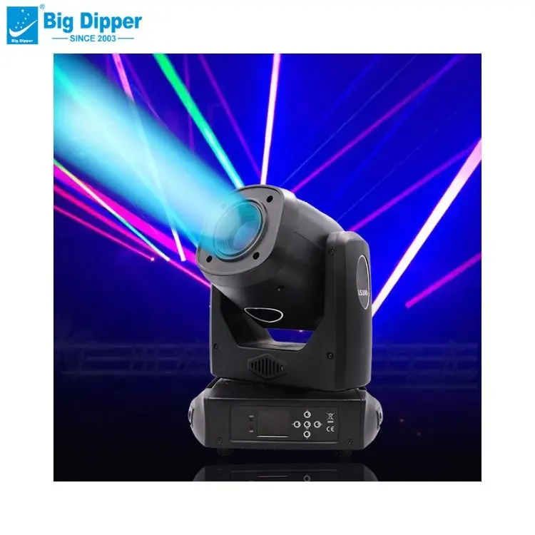 Big Dipper LS100 Small LED Beam Moving Head Stage Light 100W Spot Pattern DJ Night Club Decor Lights