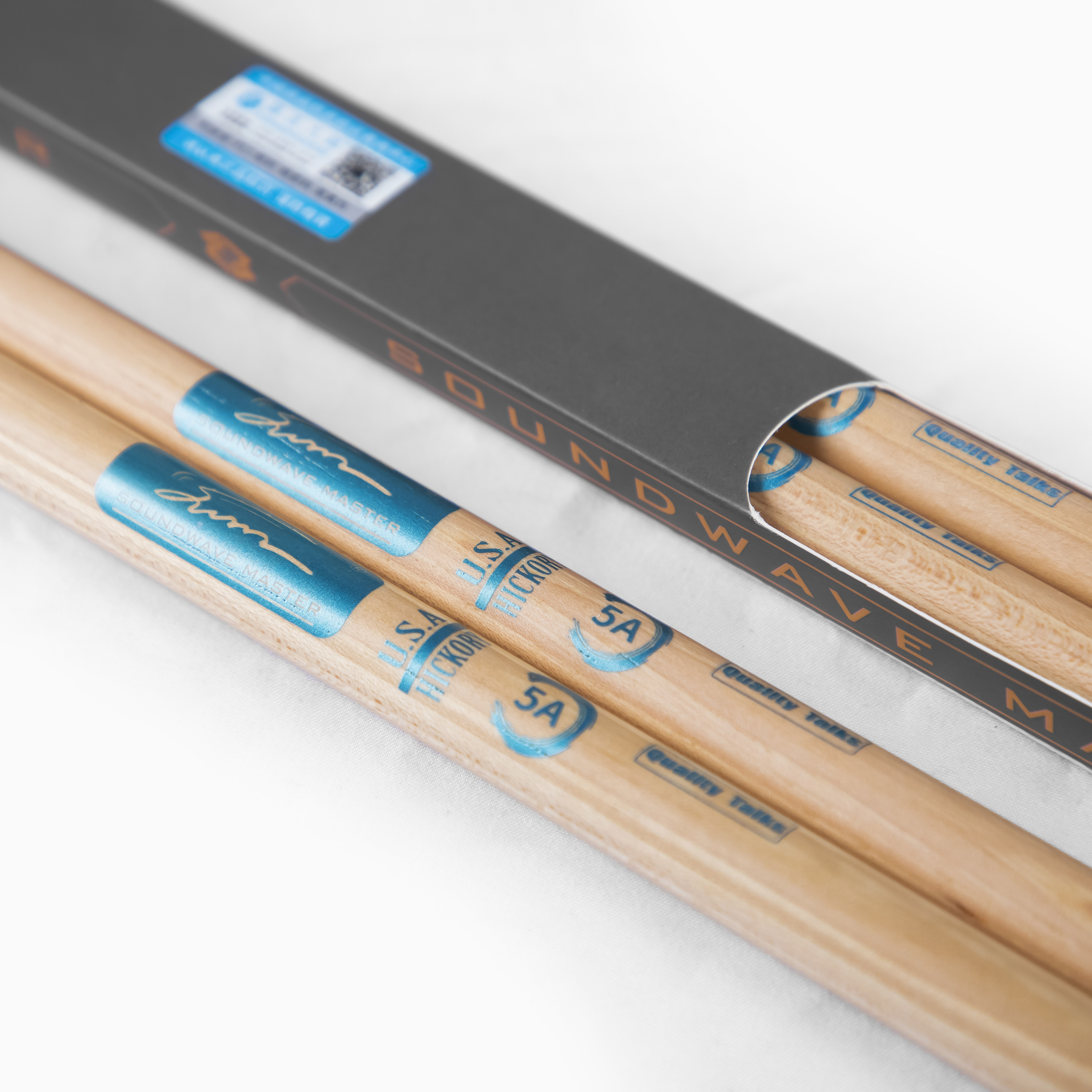 High Quality 7A Shock-Absorbing Gilding Drumstick 5A Size Reduced Hand Fatigue Musical Instrument Percussion Instruments
