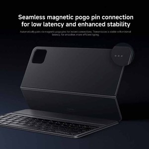Funda con Teclado para Pad 8/8 Pro con Soporte, Teclas Retroiluminadas, Versiones US/UK, Ángulo de Inclinación de 120°, Molde Privado, Negro - Product Image 4