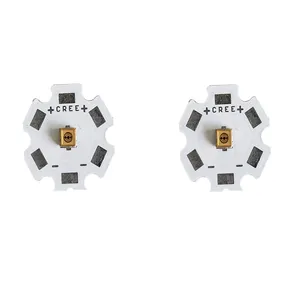 AC DC High power top brand star shape 3Watt 1w LED chip with PCB aluminum round LED pcb board assembly for led spot bulb board