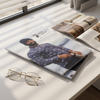 Impression de livres, reliure parfaite, usine, personnalisé, A4, brillant, tendance, couverture souple, impression de magazines, catalogues
