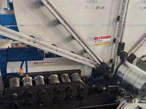 European Standard Rectangular Spiral Duct Forming Machine with Hydraulic & Motorized Drive for HVAC and Industrial Ventilation - Product Image 4