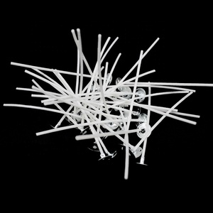 Mèches de bougies en coton pur naturellement sans fumée, support en <span class=keywords><strong>fer</strong></span>, mèches naturelles sans fumée pour bougies DIY – Vente chaude - Product Image 5