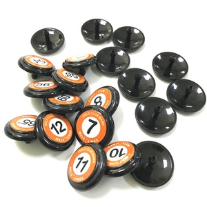 Thẻ Đánh Dấu Tên Câu Lạc Bộ Golf Bằng Nhựa Tùy Chỉnh Cá Nhân Bộ Thẻ ID Câu Lạc Bộ Golf Gồm 20 Thẻ Đánh Dấu Bóng Miễn Phí - Product Image 2